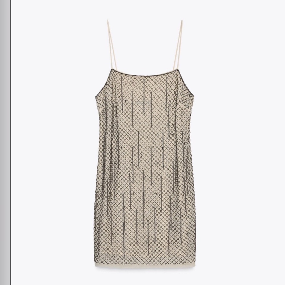 🔥🔥Zara beaded ZW collection dress - Picture 6 of 7
